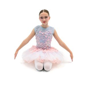 Girls professional dance ballerina costume